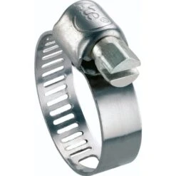 Collier Bande Perforée W2 Inox /acier Zingué - 8 Mm - Serrage 14 - 24 Mm - Boîte De 50 Pièces - Ace