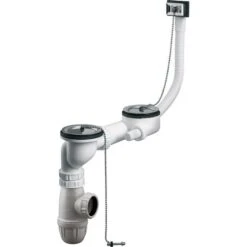 Ensemble Avec 2 Bondes A Bouchon Et Trop Plein Latéral - Valentin