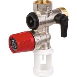 Groupe De Sécurité Droit - Laiton Nickelé Mat - SFR - Watts Industries