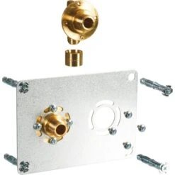 Sortie De Cloison Double à Glissement - Entraxe 50 Mm - PER Ø 12 Mm - F 1/2" - Robifix - Watts Industries