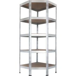 Étagère De Rangement En Acier Sur 4 Niveaux - 180 X 70 X 40 X 42.5 Cm - Rivet Budget - Shelving