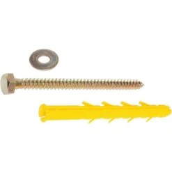 Cheville à Expansion Jaune - Ø 12 Mm - Boîte De 25 Pièces - ING Fixation
