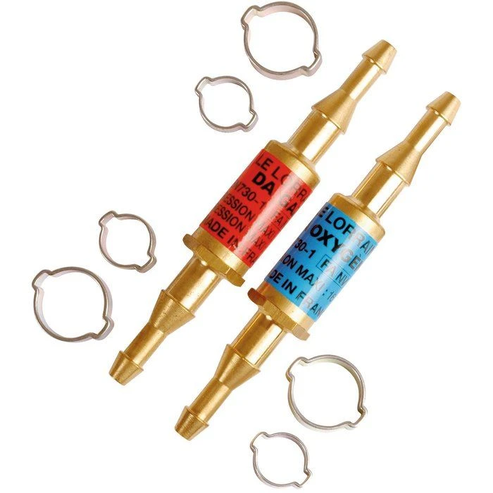 Clapets anti-retour pare-flamme, montage sur tuyau - Le lorrain Clapets Anti-retour Pare-flamme, Montage Sur Tuyau - Le Lorrain -Cazabox 237008