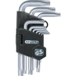 Jeu De Clés Mâles Torx Percées Courtes Kstools - 9 Pièces - KS Tools