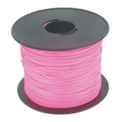 Bobine De Corde Polypropylène - Tresse Rose Fluo 1,5mm 100m - Outibat