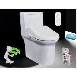 Abattant WC Japonais - Luxe Silver Connect - TopToilet -Cazabox 272411 mkt 2