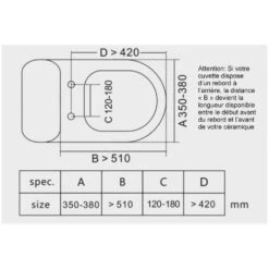 Abattant WC Japonais - Thyïa Zen - TopToilet -Cazabox 272412 t 2