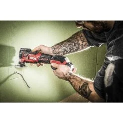 Outil Multifonction Sans Fil 20V Brushless - Oscillant Avec Variateur De Vitesse - 1 Batterie 2,5 Ah Et Accessoires - 3650 DA - SKIL -Cazabox 276042 u 1
