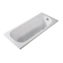 Baignoire Droite à Encastrer 170 X 70 Cm - Vidage Inclus - Palma - Valentin