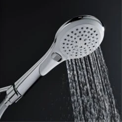 Colonne De Douche Hydromassante Thermostatique En Verre Blanc - Tête Ronde Ø 20 Cm - Douchette 3 Jets - Avec Tablette - Nautilus - Valentin 5 Colonne De Douche Hydromassante Thermostatique En Verre Blanc - Tête Ronde Ø 20 Cm - Douchette 3 Jets - Avec Tablette - Nautilus - Valentin -Cazabox 287698 u 4