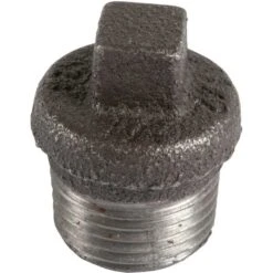 Bouchon Fonte Noire à Collerette à Visser - M 2"1/2 - N° 290 - Atusa