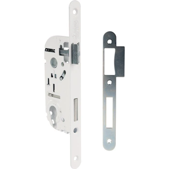 Serrure à larder acier verni droite à fouillot - Clé I - Axe à 40 mm - Série D4500 - Vachette Serrure à Larder Acier Verni Droite à Fouillot - Clé I - Axe à 40 Mm - Série D4500 - Vachette -Cazabox 302315 i 1