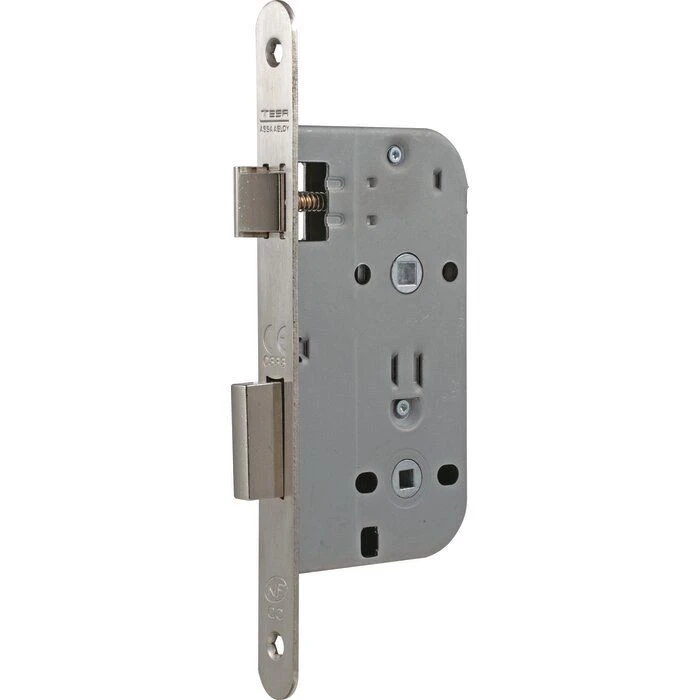 Serrure à larder inox réversible à fouillot - Condamnation - Axe à 50 mm - Série TM4130 - Tesa Serrure à Larder Inox Réversible à Fouillot - Condamnation - Axe à 50 Mm - Série TM4130 - Tesa -Cazabox 302714 i 1