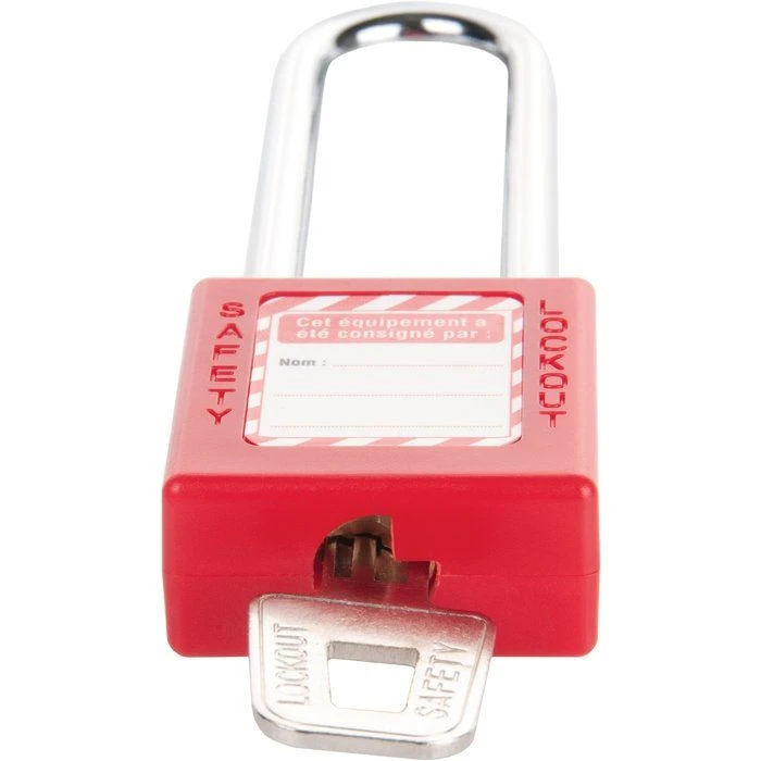 Cadenas de consignation rouge varié - 76 mm - Thirard Cadenas De Consignation Rouge Varié - 76 Mm - Thirard -Cazabox 303075 4