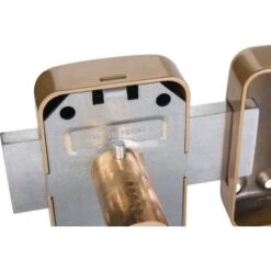 Verrou 2 Entrées De Sûreté Exem - 40 Mm - Exem -Cazabox 304364 3