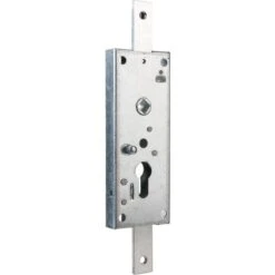 Serrure Verticale Pour Porte Basculante Zingué En Applique - Clé I - WSS