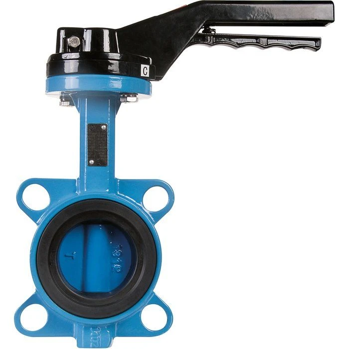 Vanne papillon fonte à oreille de centrage manchette EPDM Performance - DN 65 - Manette à poignée - Sféraco Vanne Papillon Fonte à Oreille De Centrage Manchette EPDM Performance - DN 65 - Manette à Poignée - Sféraco -Cazabox 307204