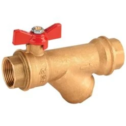 Vanne Sphère Laiton Avec Filtre - Femelle - FF 1/2" - Sferaco