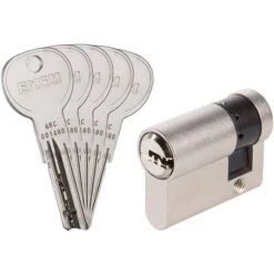 Demi Cylindre Varié Nickelé - 30 X 10 Mm - ISR6 - Exem