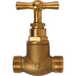 Robinet D'arrêt à Tête à Potence - MM 3/4" - Alésage 18,7 Mm - GRK