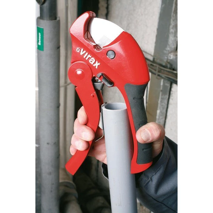 Coupe-tube plastique - Virax - PVC 50 Coupe-tube Plastique - Virax - PVC 50 -Cazabox 333002 u2