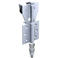 Monture à Charnière Pour Porte Maxi 50 Kg - Roulette Intermédiaire - Mantion