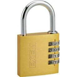Cadenas à Combinaison - 40 Mm - 4 Chiffres - Exem