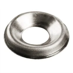 Rondelle Cuvette Nickelé - Pour Vis Ø 4 Mm - Sachet De 100 Pièces - Sélection Cazabox
