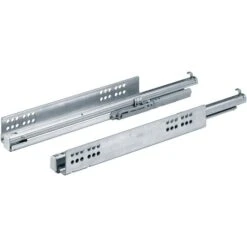 Coulisse 30 Kg Quadro V6 Push To Open Pour Tiroir Bois - 350 Mm - La Paire - Hettich