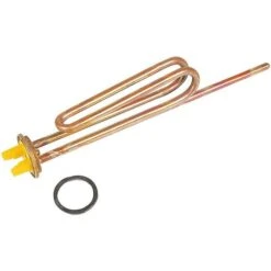 Resistance Blindee Thermo-plongeur Droite Unipolaire à Bride - 2000 W - Cotherm