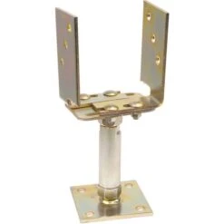 Pied De Poteau En U Réglabl - GAH Alberts