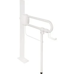 Barre D'appui Relevable - 600 Mm - Ø 30 Mm - Inox époxy Blanc - Pellet ASC -Cazabox 385790 u2