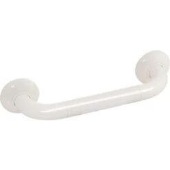 Barre D'appui Droite Blanche - 500 Mm - Ø 33 - Pellet ASC