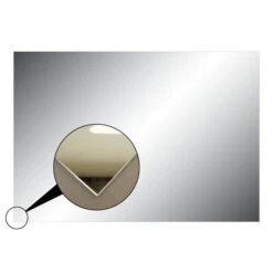Miroir Rectangulaire Avec Film De Sécurité - 480 X 360 X 5 Mm - Sanith