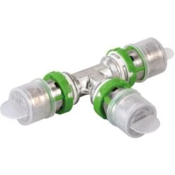 Raccord Multicouche égal En T à Sertir - Ø 32 Mm - Comap