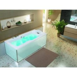 Baignoire Balnéo Kineplus 170 - Kinedo - Kineplus - Tête à Droite - Installation En Angle