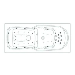 Baignoire Balnéo Kineplus 170 - Kinedo - Kineplus - Tête à Droite - Installation En Angle -Cazabox 406242 t 1 6