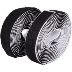 Bande Adhésive Auto-agrippant Noir - Rouleau De 2,5 M X 20 Mm - Tesa