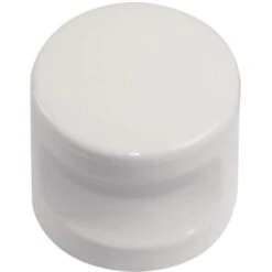 Bouton Nylon Encoche - Blanc - Normbau
