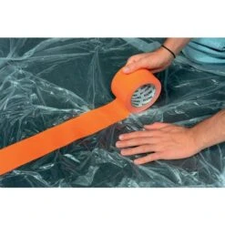 Ruban Adhésif Toilé - Fixpro - Longueur 33 M X 75 Mm 2 Ruban Adhésif Toilé - Fixpro - Longueur 33 M X 75 Mm -Cazabox 425021 u 1