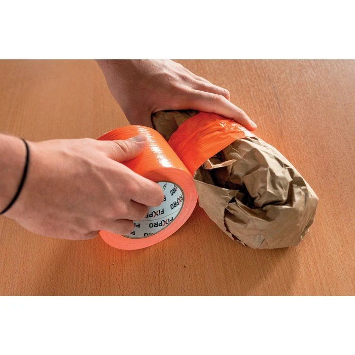 Ruban adhésif toilé - Fixpro - Longueur 33 m x 75 mm Ruban Adhésif Toilé - Fixpro - Longueur 33 M X 75 Mm -Cazabox 425021 u 5