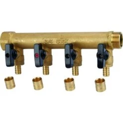 Collecteur Avec Vannes PER à Glissement - GMK - M/F - 198.5 Mm