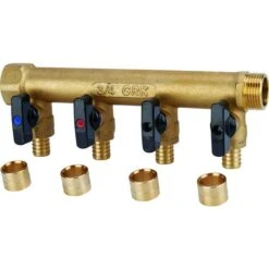 Collecteur Avec Vannes PER à Glissement - GMK - M/F - 205 Mm