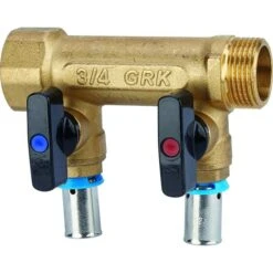 Collecteur Avec Vannes PER à Sertir - GRK - M/F - 98,50 Mm