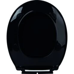 Abattant WC Polypropylene Noir Double - Rock - Dubourgel -Cazabox 427040 i 3