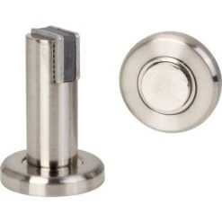 Arrêt Magnétique 2 En 1 - Cale Porte Magnet Inox 75mm - Häfele