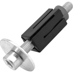 Douille De Fixation Roulette - 21 à 23 Mm - Pour Tube Carré - Caujolle