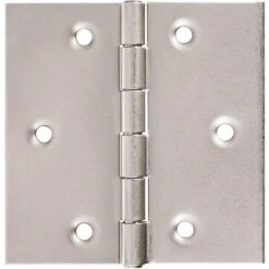 Charnière à Nœud Double Feuille Carrée Série Forte - 100 X 100 Mm - Monin