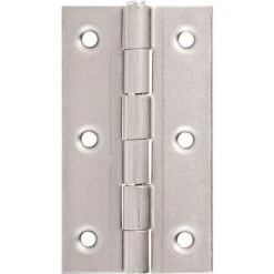 Charnière à Nœud Double Feuille Rectangulaire Série Forte - 40 X 60 Mm - Monin