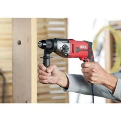 Perceuse à Percussion Filaire 1050 W - Coffret De Rangement Et Accessoires - 6745 GA - SKIL -Cazabox 463612 u5